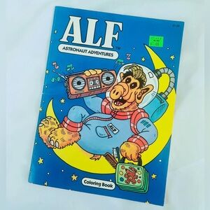 Alf 1987 Coloring Book | Vintage Retro Kitsch 80s Kid